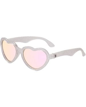 Babiators Hearts With Mirror Lenses Sunglasses - Pink