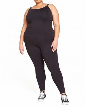 UNIVERSAL STANDARD Plus Next-To-Naked Bodysuit - Black