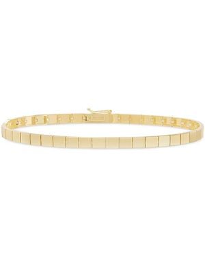 Lana Jewelry Jewelry 14K Flash Tile Link Bracelet - White