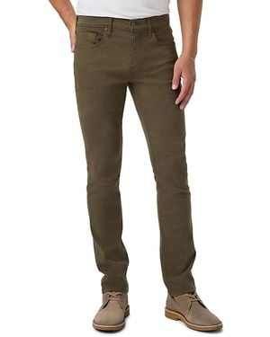 PAIGE Normandie Straight Fit Jeans - Green