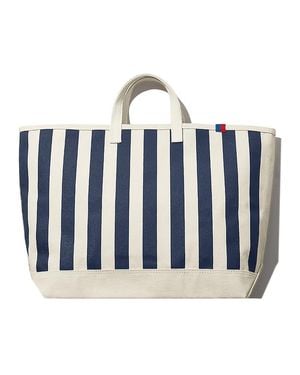 Kule The All Over Stripe Canvas Tote Bag - Blue