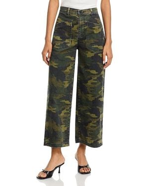 ASKK NY Virginia High Rise Ankle Jeans - Green