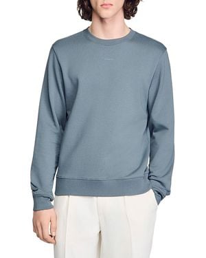 Sandro Logo Sweatshirt - Blue