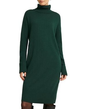 Hobbs Ava Knitted Dress - Green