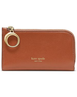 Kate Spade Halo Small Bifold Wallet - Brown