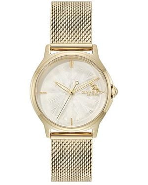 Olivia Burton Classic Bee Watch, 30Mm - Metallic