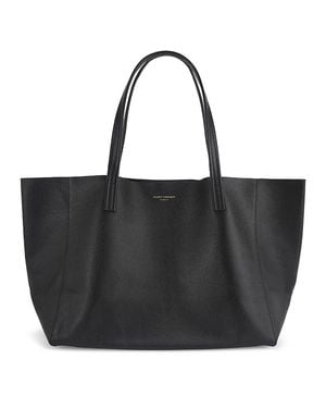 Kurt Geiger Large Leather Shopper Tote - Black