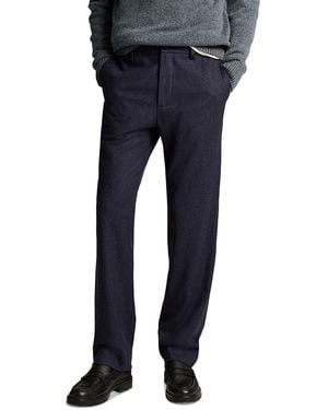 Vince Twill Owen Regular Fit Pants - Blue