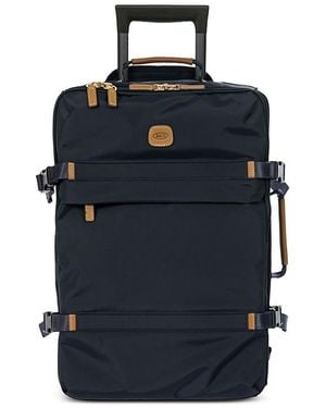 Bric's X-Travel 19 Carry On Trolley Backpack - Blue