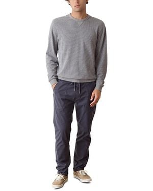 Marine Layer Relaxed Cloud 9 Terry Crewneck Sweatshirts - Gray