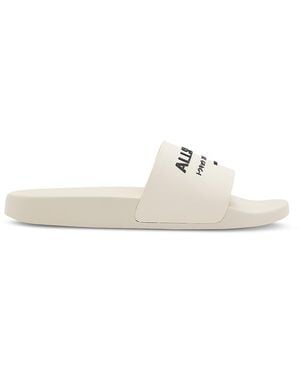 AllSaints Underground Slider Sandal - White