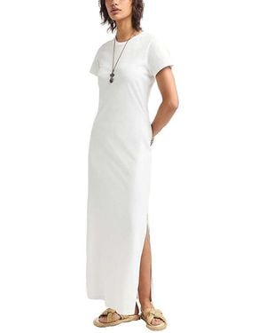 Vitamin A Coast Shirt Dress - White