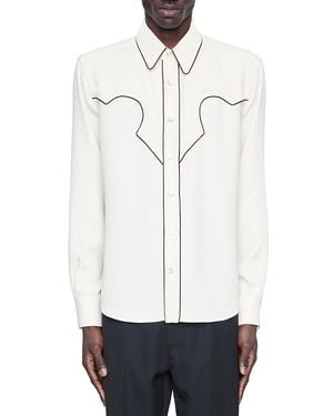 Amiri Western Long Sleeve Shirt - White