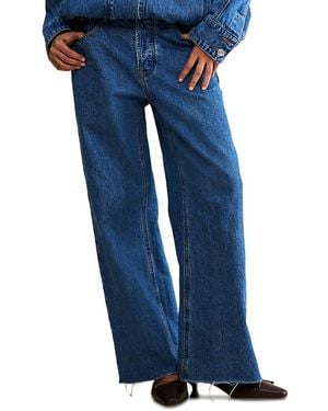 PARKE The Baggy High Rise Jeans - Blue