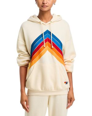 Aviator Nation Mountain Stitch Chevron Sweatshirt - Blue