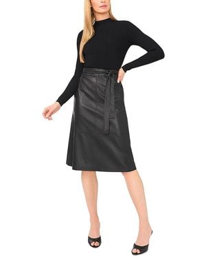 Ted Baker Oneida Mixed Media Dress - Black
