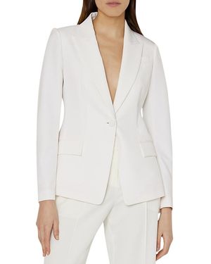 MILLY Avery Cady Blazer - White