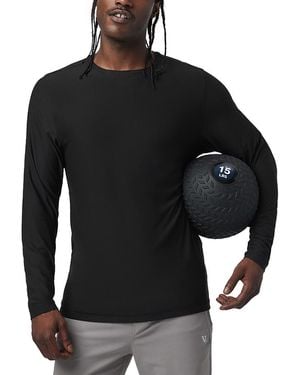 Vuori Strato Long Sleeve Tech Tee - Black