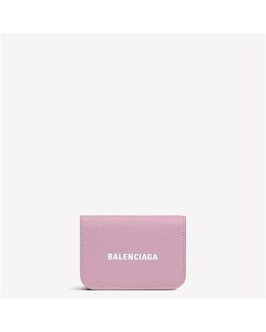 Balenciaga Cash Mini Wallet - Pink