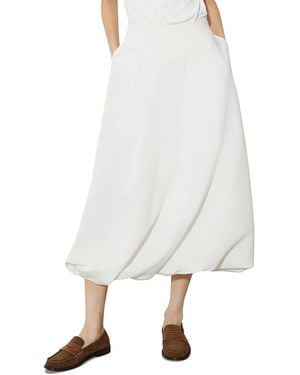 MAX&Co. Balloon Skirt - White