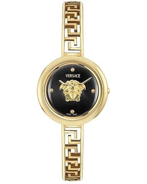Versace Medusa Eclipse Watch, 28Mm - Metallic