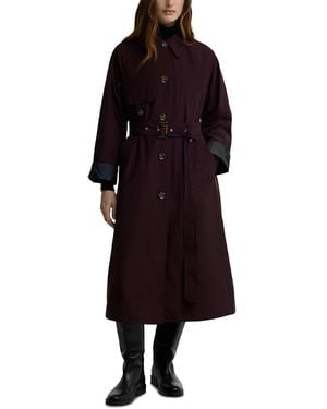 Barbour Antonella Belted Raincoat - Black