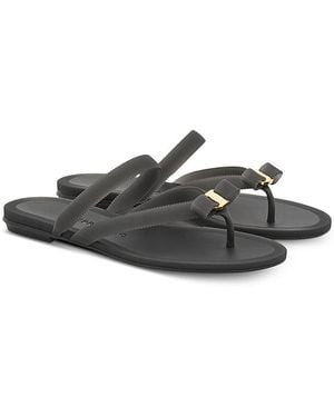 Ferragamo Jealsatpu Semitras Sandals - Black