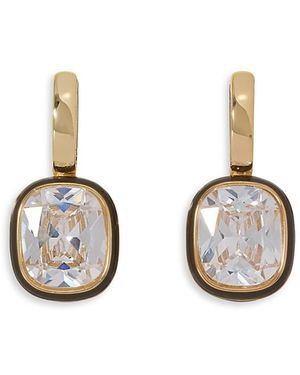 Roxanne Assoulin The Cubic Cushion Drop Earrings - Metallic