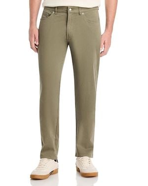 Peter Millar Signature Sateen 5-Pocket Pants - Green