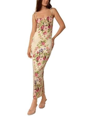 Montce Petal Long Slip Dress Cover-Up - White