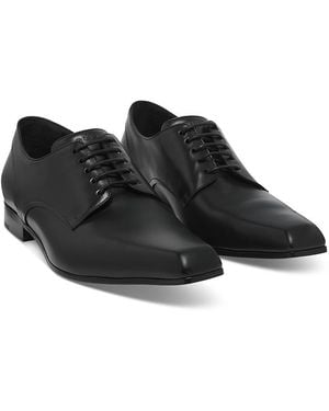McQueen Leather Shoes - Black