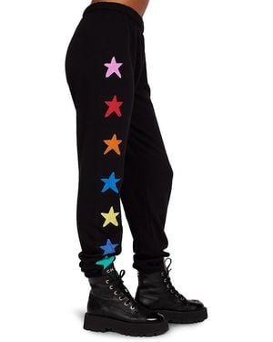 Lauren Moshi Tanzy Brushed Stars Jogger - Blue