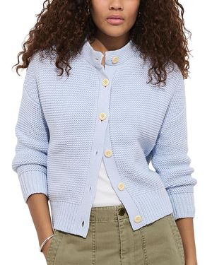 Alex Mill Nico Crewneck Cotton Cardigan - Blue