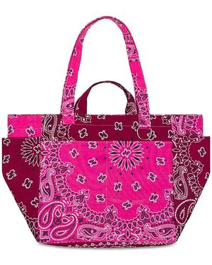 Call it By Your Name Picnic Bandana Tote - Pink