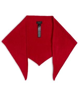 Rag & Bone Jada Brushed Cashmere Bandana Scarf - Red