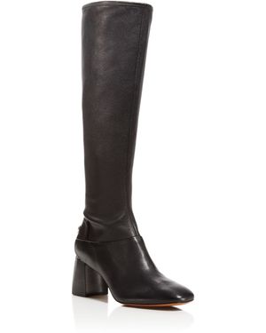 Tory Burch 'sidney' Over The Knee Boot - Black