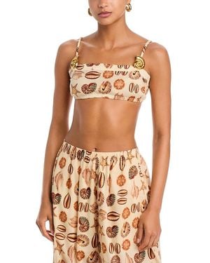 FARM Rio Balloon Top - Brown