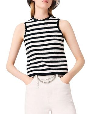 Maje Mirtes Top - Blue