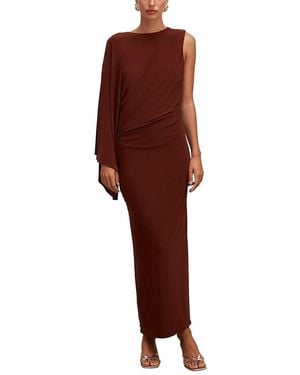 EVER NEW Fleur Cape Shoulder Maxi Dress - Red