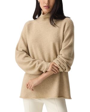 Theory Astor Turtleneck Sweater - Natural
