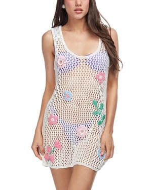 CAPITTANA Patsie Beach Cover-Up Dress - White