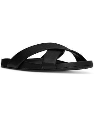 Saint Laurent Nichols Slides - Black
