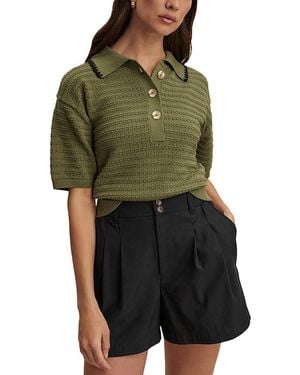 Varley Tansy Woven Shorts - Green