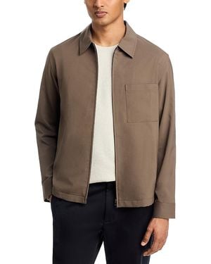 Theory Mod Overshirt Z. Moti - Brown
