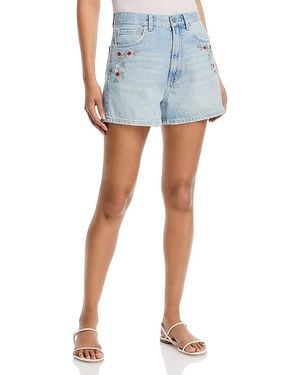 Rails Rancho High Rise Jean Shorts - Blue