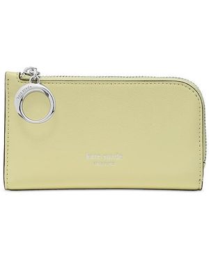 Kate Spade Halo Small Bifold Wallet - Natural