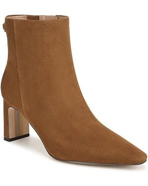 Sam Edelman Saige Suede Ankle Boots - Brown