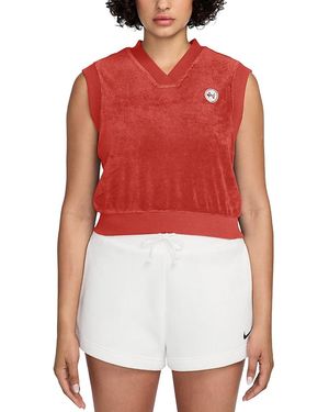 Nike Chill Terry Tank Top - Red