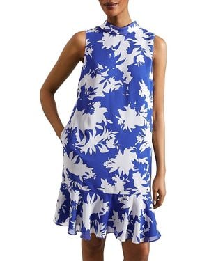 Hobbs Madeline Dress - Blue