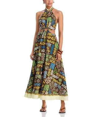 ALÉMAIS Minnie Midi Dress - Green